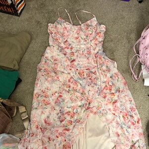 Birdy Grey Blush Floral Dress